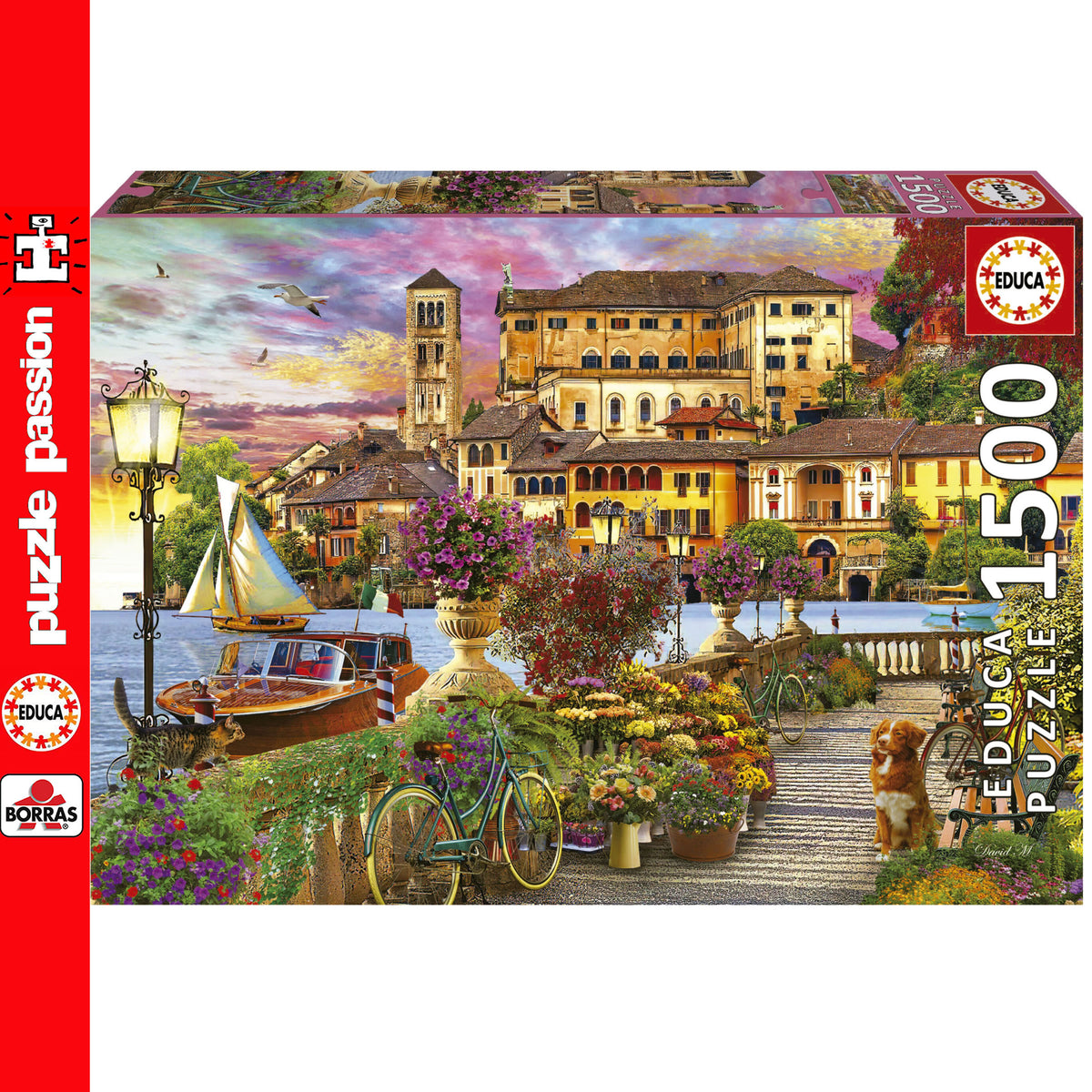 Italian Promenade 1500 Piece Jigsaw Puzzle | Educa | 19562
