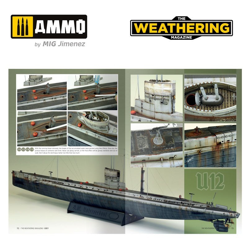 THE WEATHERING MAGAZINE - Issue 35 Grey | Ammo by Mig Jimenez