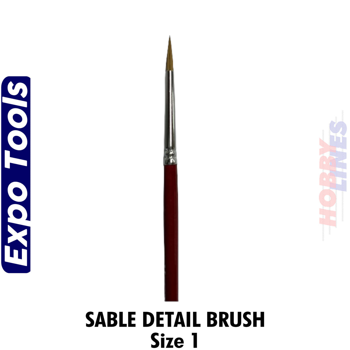 Sable Detail Brush - Size 1 | Expo Tools | 45515