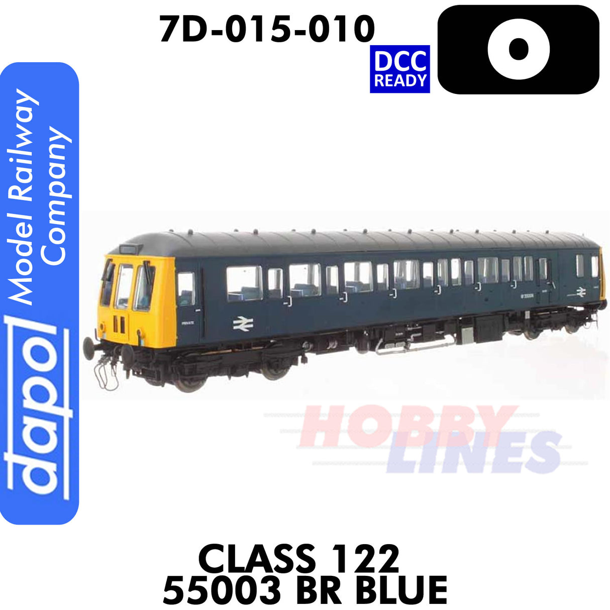Class 122 55003 BR - Blue | Dapol | 7D-015-010