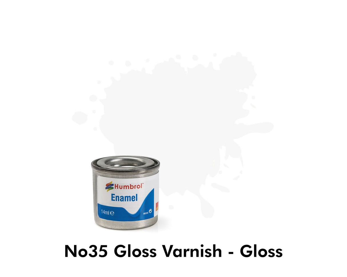 Enamel Tinlets No 35 Gloss Varnish Gloss