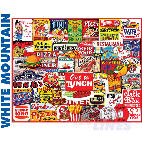 Out To Lunch 1000 Pieces jigsaw puzzle 1660