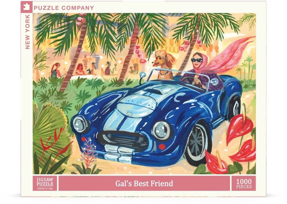 Gal's Best Friend 1000pc Puzzle | New York Puzzle Company | NPZJK2523