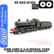 Great Western Railway - 43xx 2-6-0 Mogul 5350 Great Western -DCC - 1:76 OO | Dapol | 4S-043-0010D