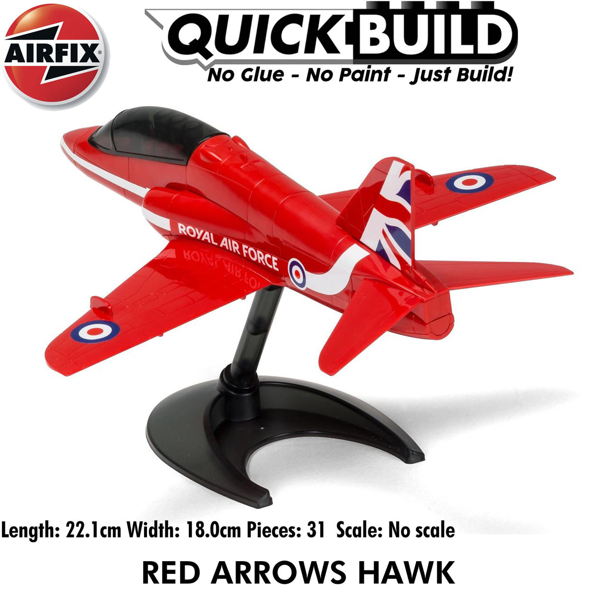 Red Arrows Hawk - Model kit | Airfix | J6018
