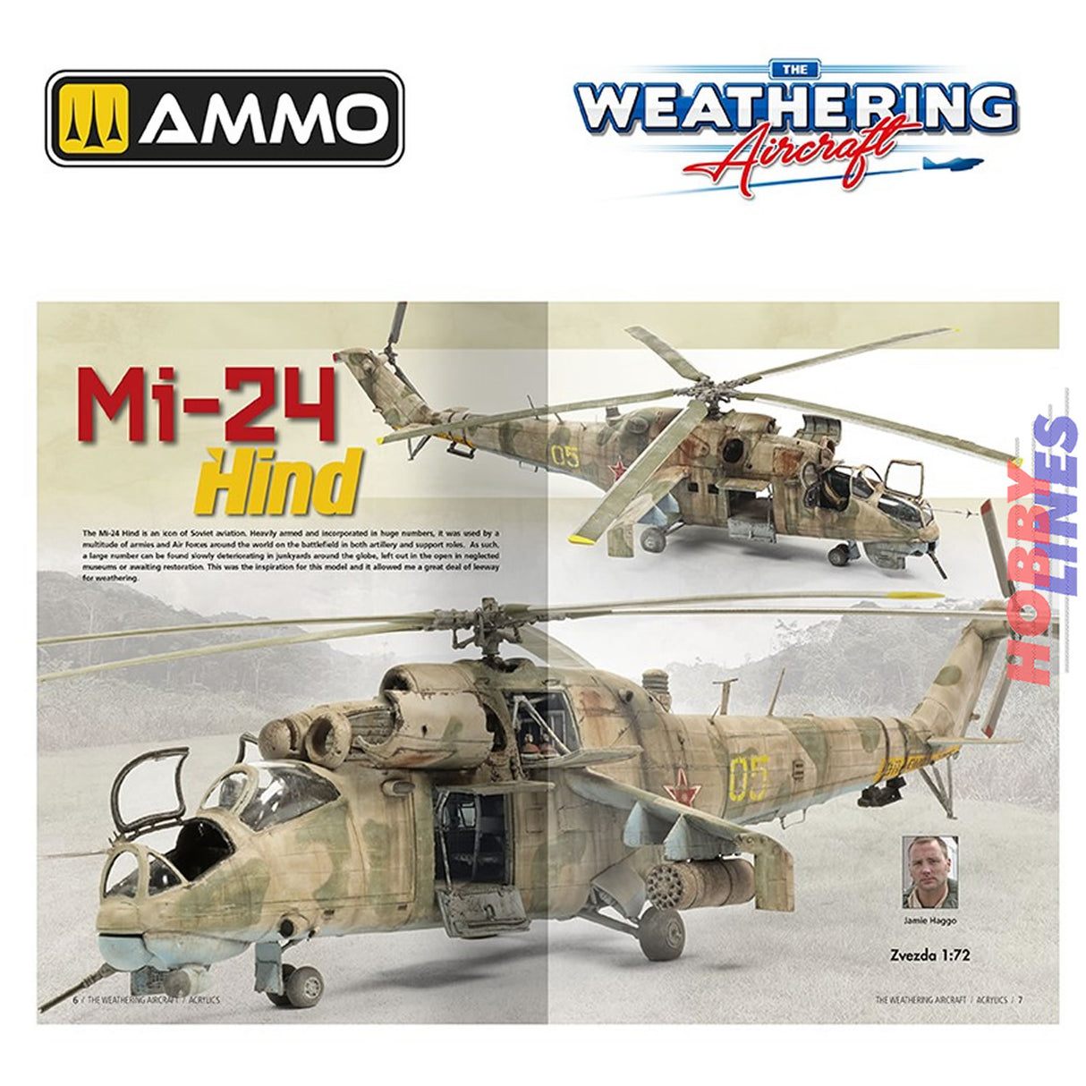 The Weathering Aircraft 25 - Acrylics - 64 Page Book | Ammo by Mig Jimenez | MIG5225