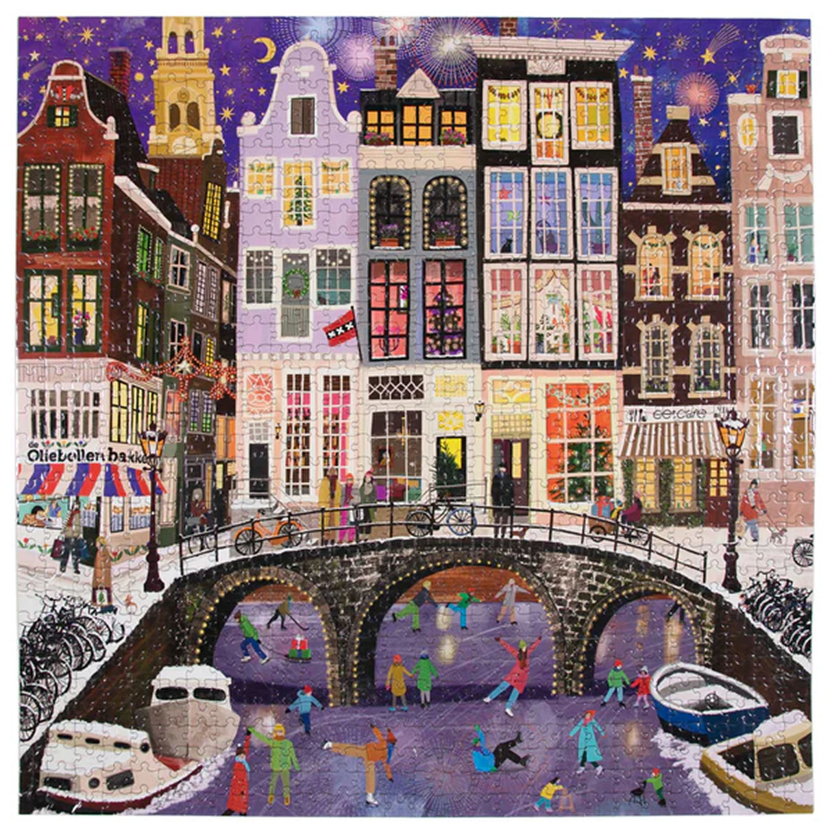 Magical Amsterdam 1000pc Jigsaw Puzzle | eeBoo | PZTAMD