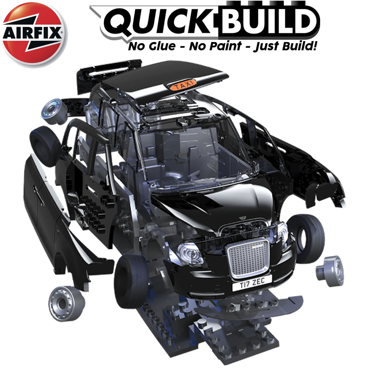 London Taxi LEVC TX - Model Kit | Airfix | J6051