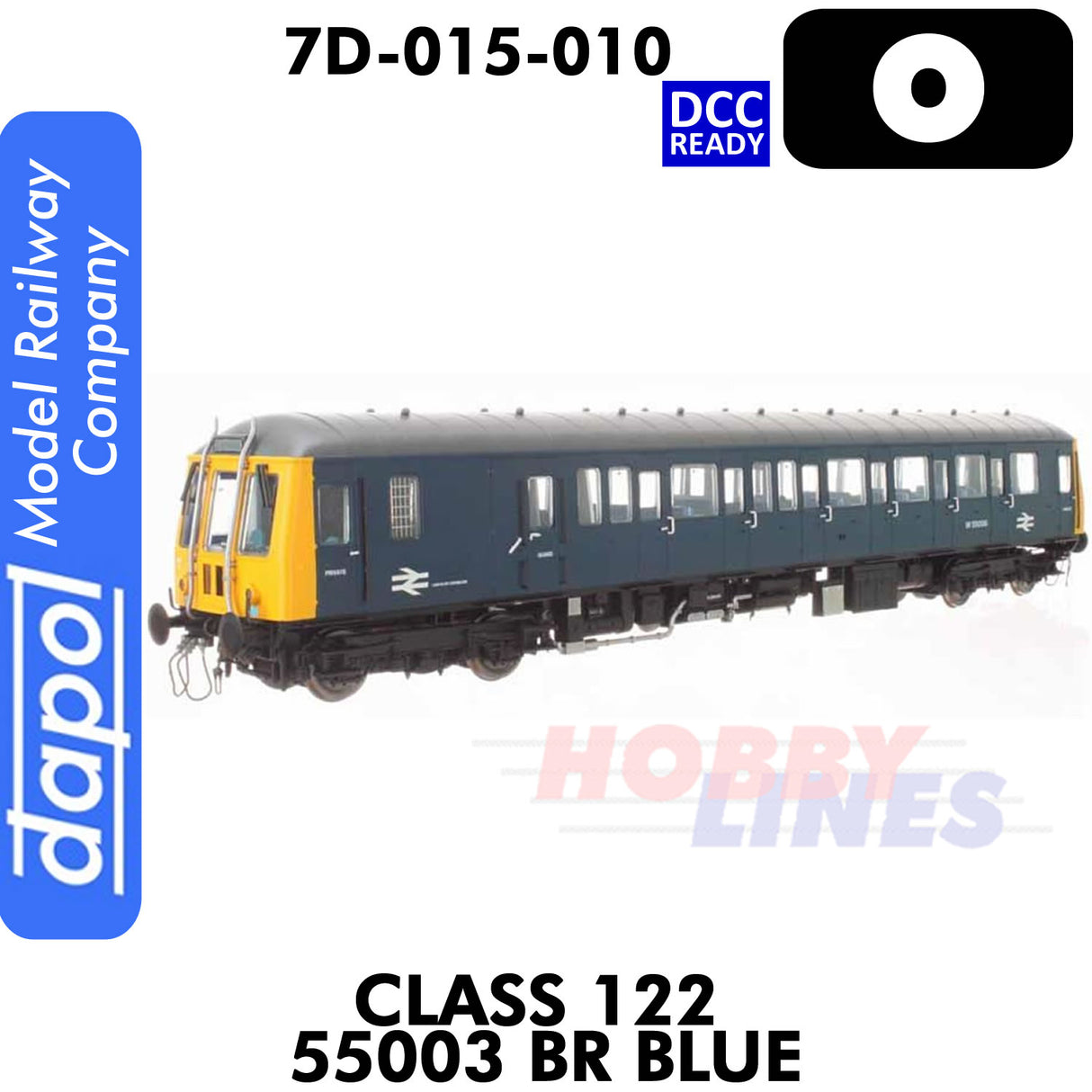 Class 122 55003 BR - Blue | Dapol | 7D-015-010
