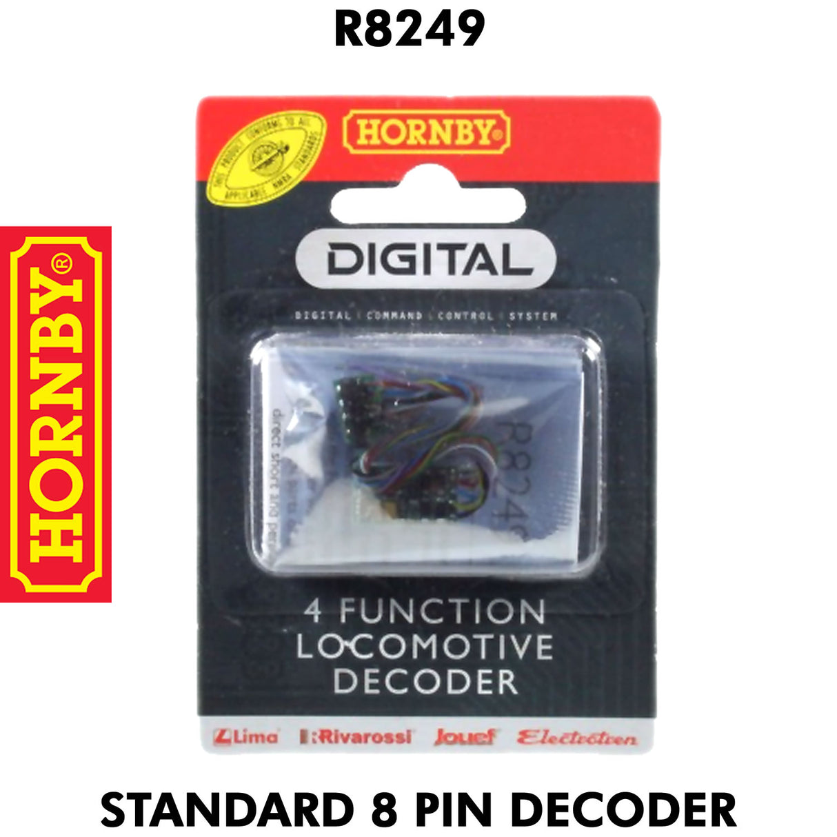 Standard 8 Pin DCC Decoder | Hornby | R8249