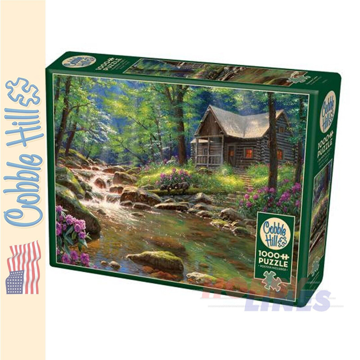 Fishing Cabin Cobble Hill puzzle 1000pc CH40199
