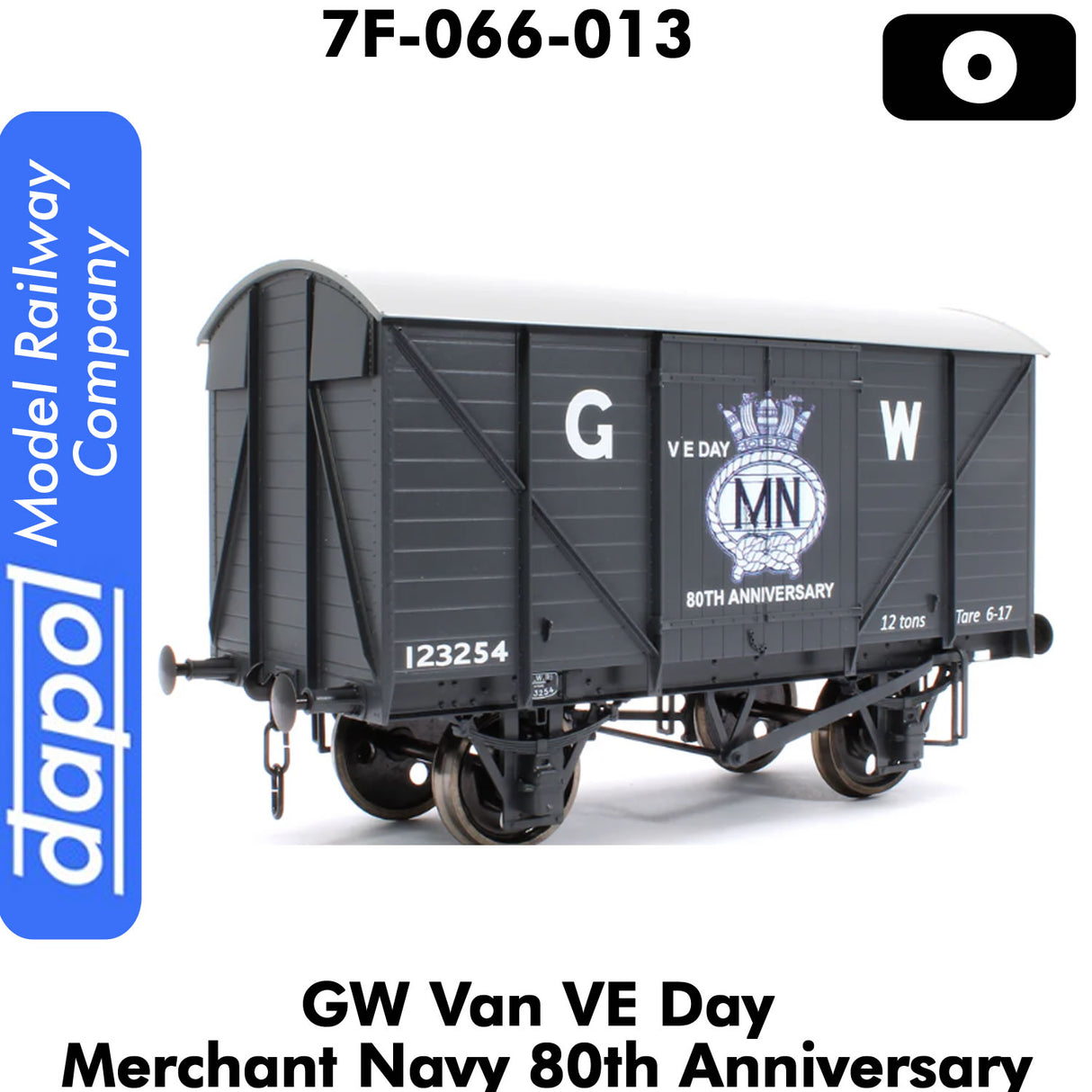 GW VAN VE Day MERCHANT NAVY Freight Wagon 80th Anniversay 7F-066-013