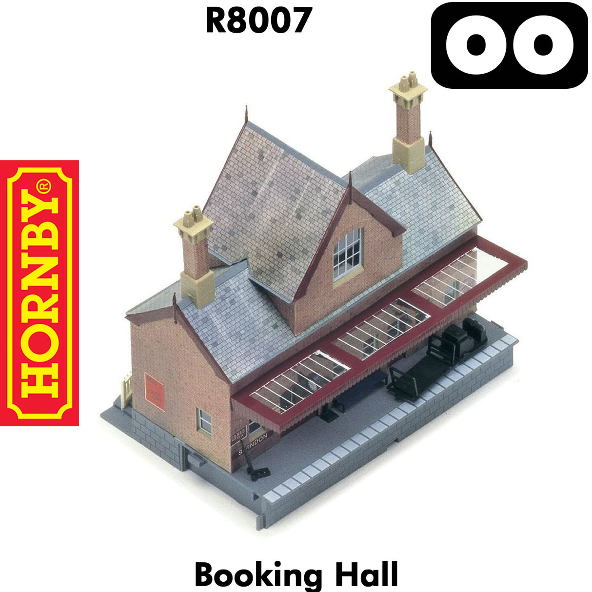 OO Gauge Booking Hall Building - 1:76 | Hornby | R8007