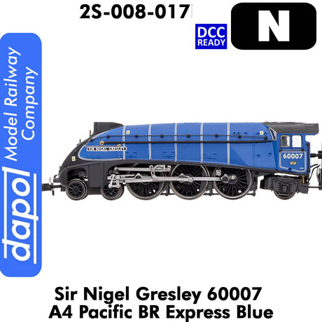 A4 Pacific Sir Nigel Gresley 60007 BR Express DCC Ready | Dapol | 2S-008-017