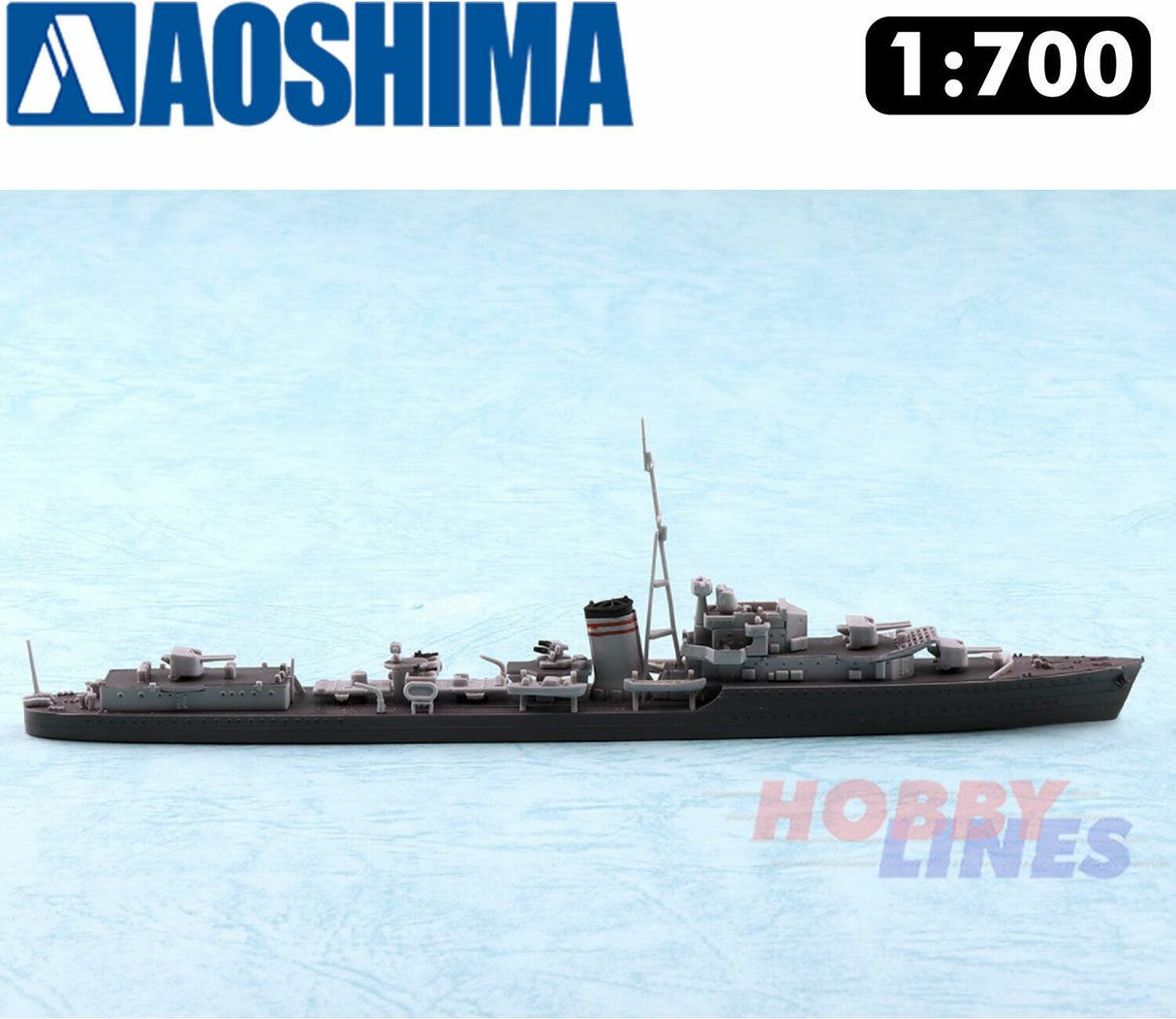 DESTROYER HMS JERVIS Royal Navy WWII Super Detail 1:700 model kit Aoshima 05764
