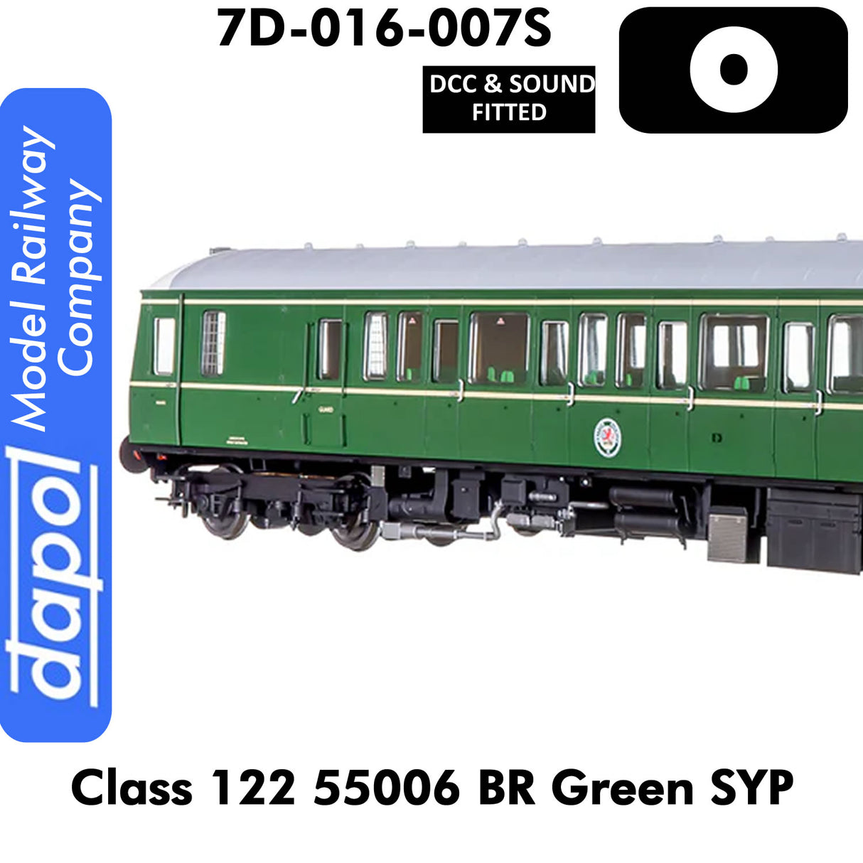 Class 122 55006 BR - Green SYP | Dapol | 7D-015-007S