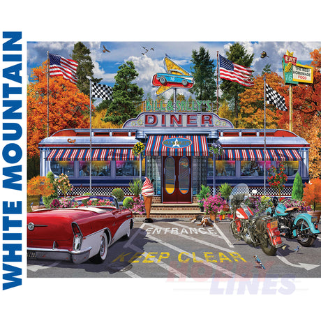 Bill & Sally's Diner 1000 Pieces Jigsaw Puzzle 1631