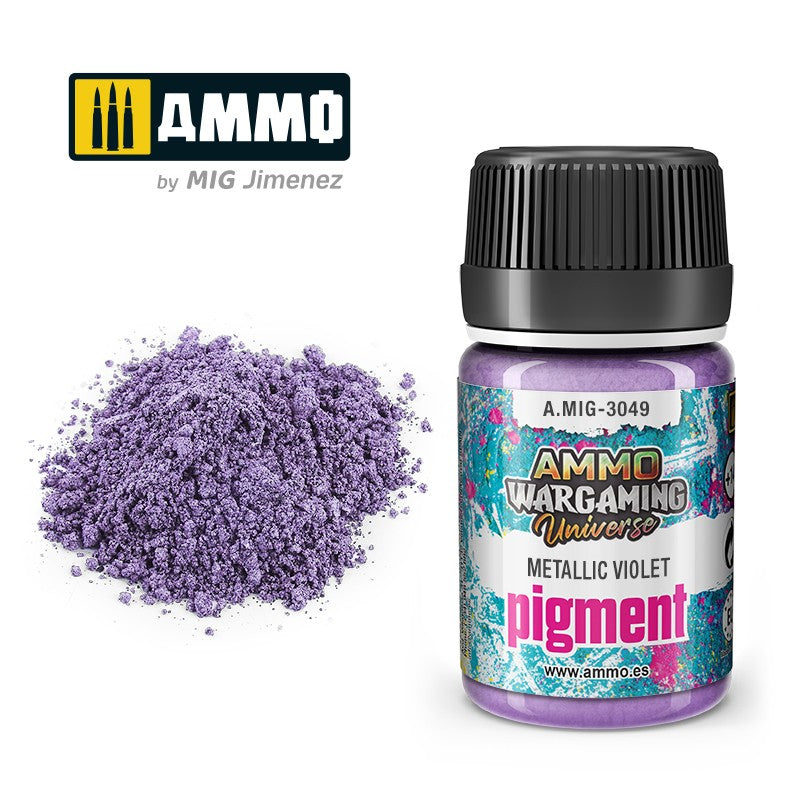 Wargaming Universe - Pigment Metallic Violet - 35ml | Ammo by Mig Jimenez | MIG3049