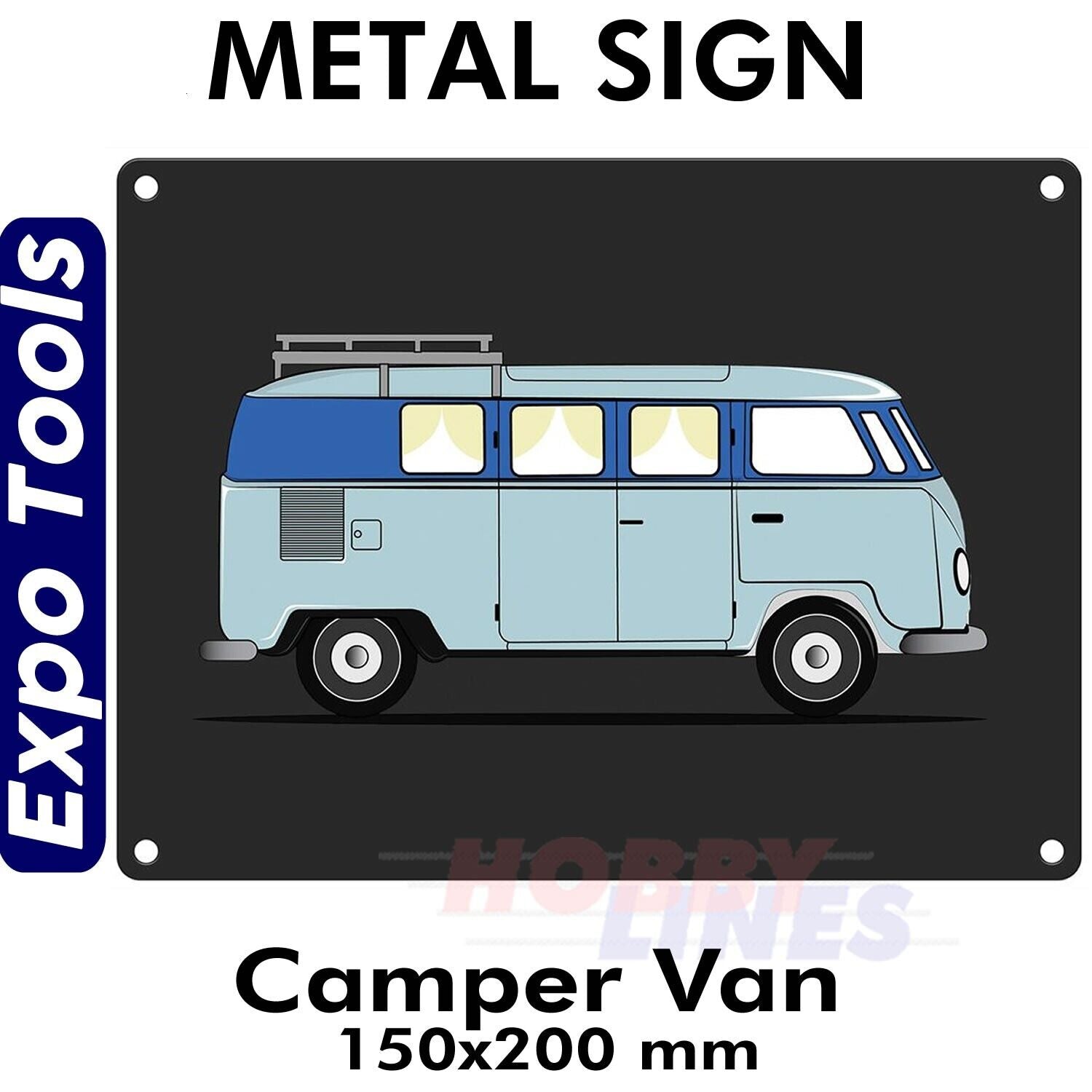 Camper Van Metal Sign | Coach House Partners | CHP0157