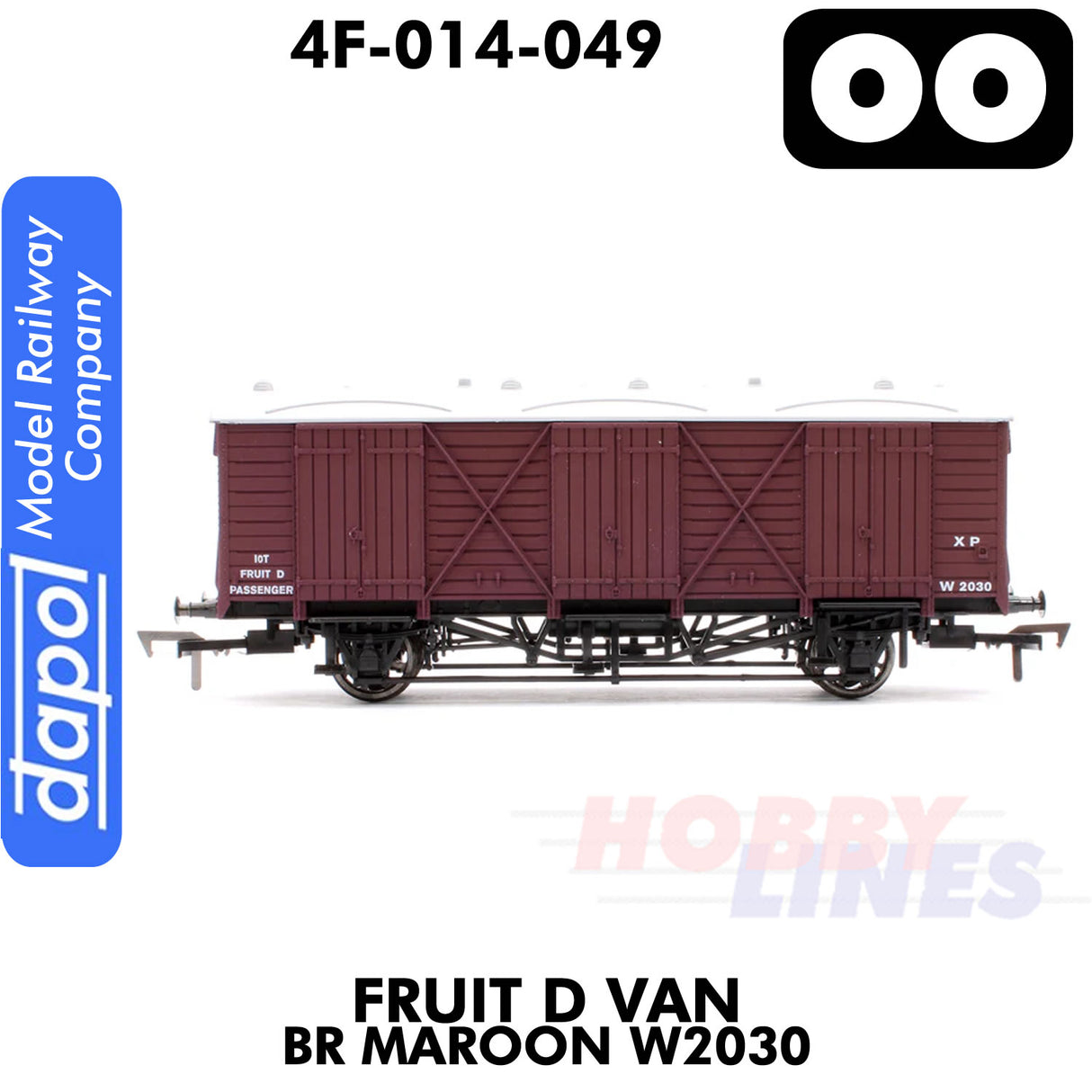 Fruit D BR Maroon W2030  | Dapol | 4F-014-049