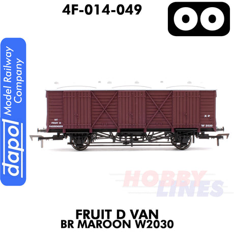 Fruit D BR Maroon W2030  | Dapol | 4F-014-049