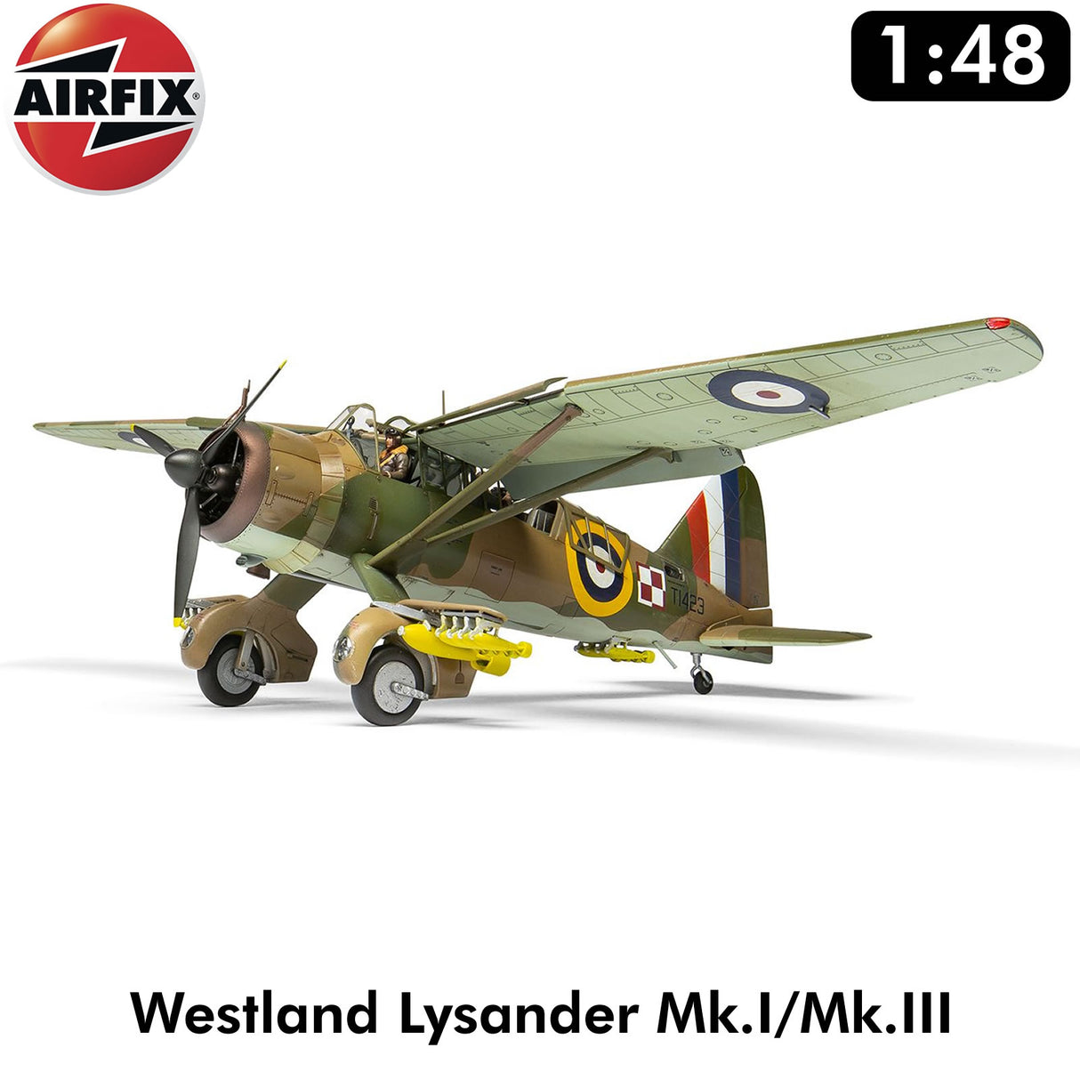 Westland Lysander Mk.I/Mk.III WWII RAF Reconnaissance 1:48 kit | Airfix | A07116