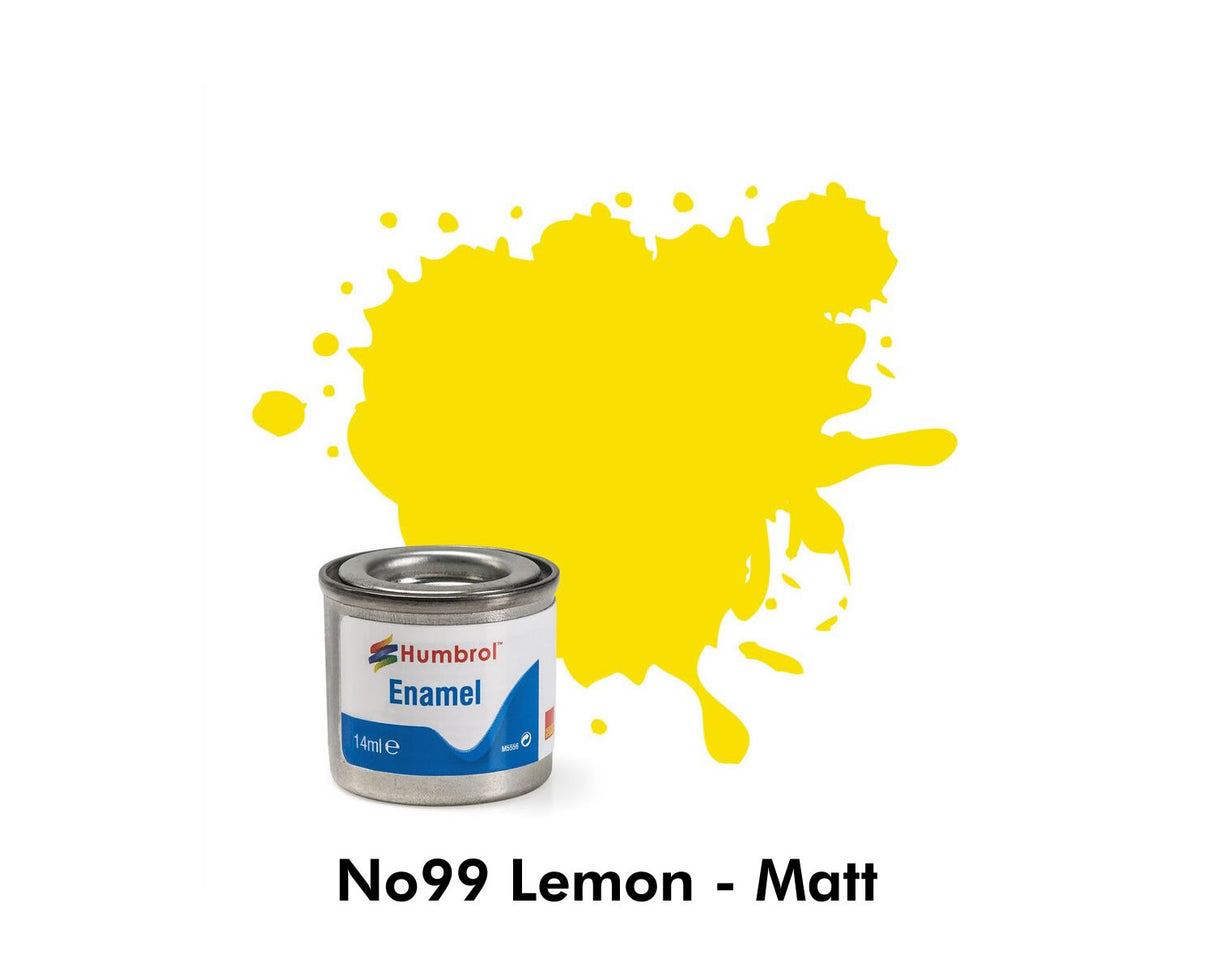 Enamel Tinlets No 99 Lemon Matt