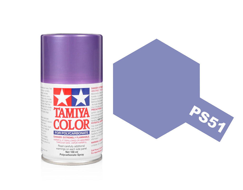 Tamiya Ps-51 Purple Anodised Aluminium Spray Paint