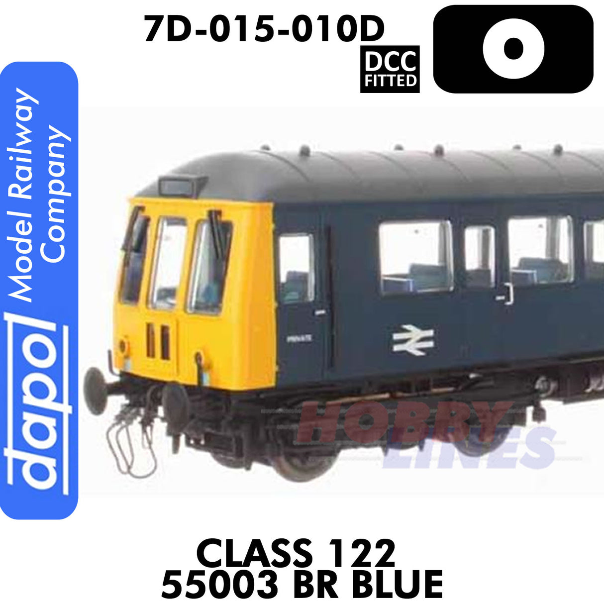 Class 122 55003 BR - Blue | Dapol | 7D-015-010D