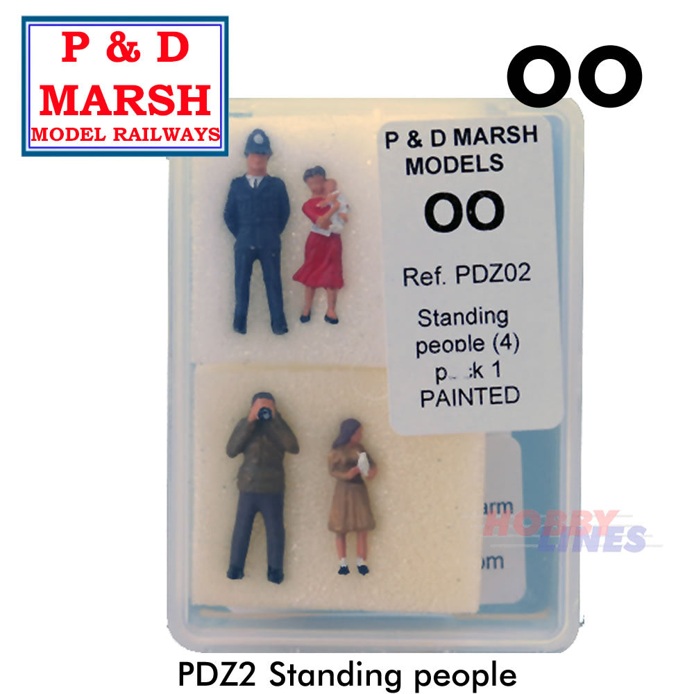 Standing People Set 2 | P&D Marsh | Z02