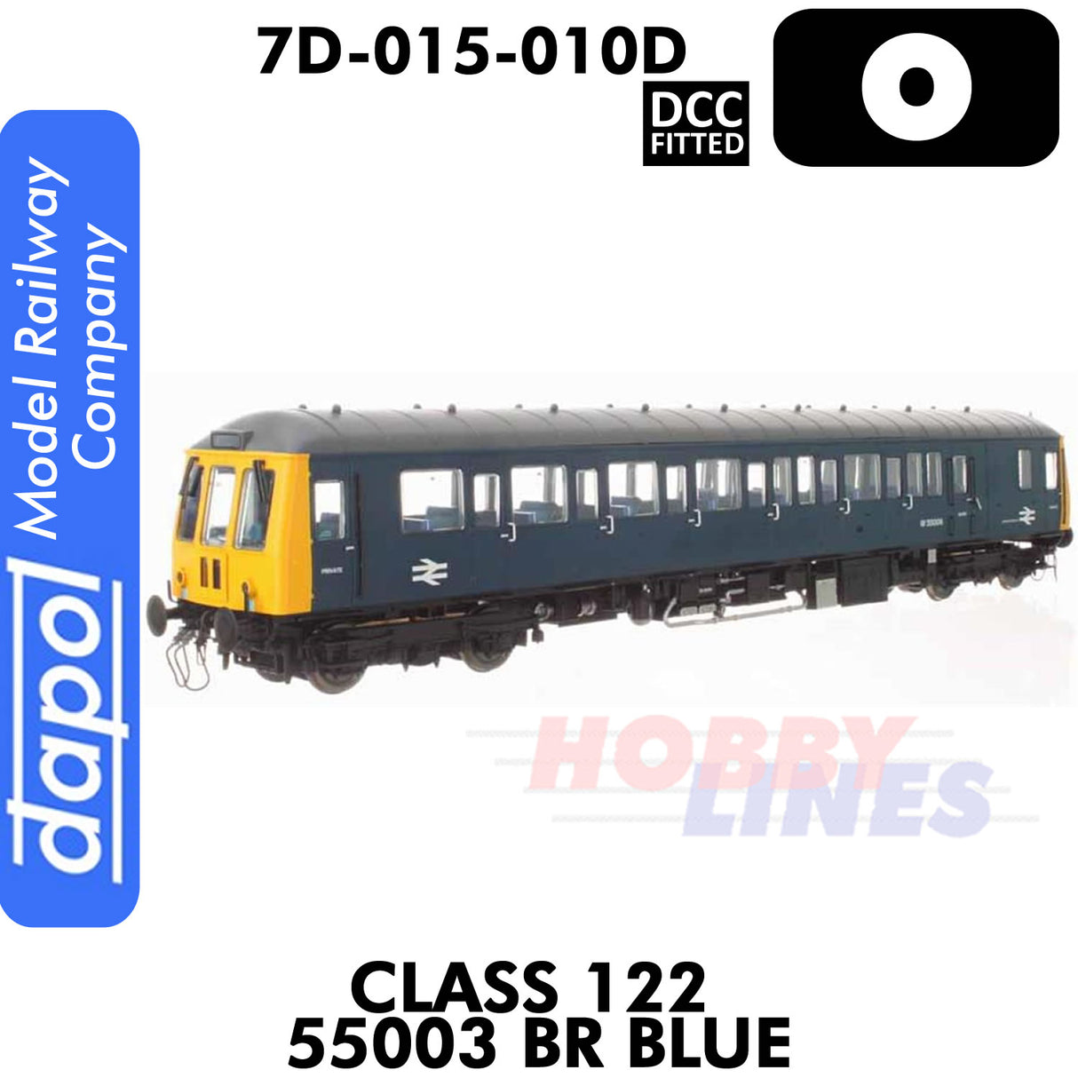 Class 122 55003 BR - Blue | Dapol | 7D-015-010D