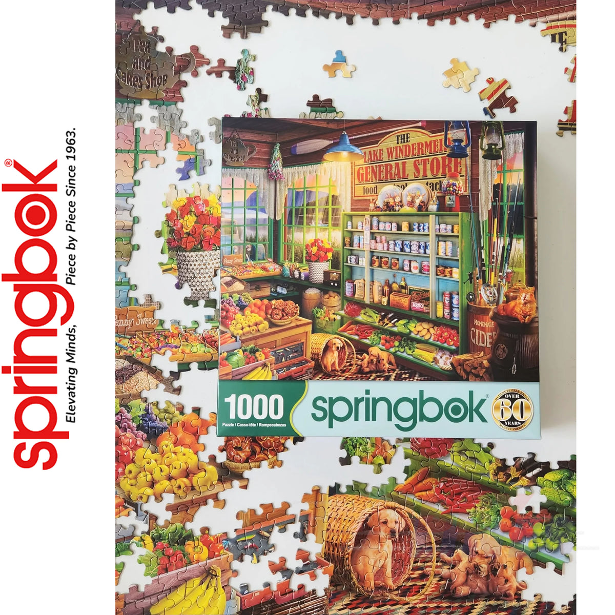 Lake Windermere General Store 1000 Piece Jigsaw Puzzle | Springbok | SB33-11177