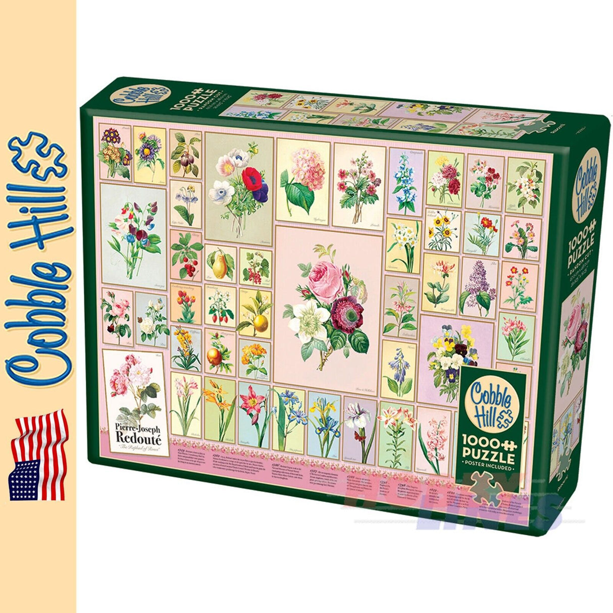 Redoute Cobble Hill puzzle 1000pc CH40099