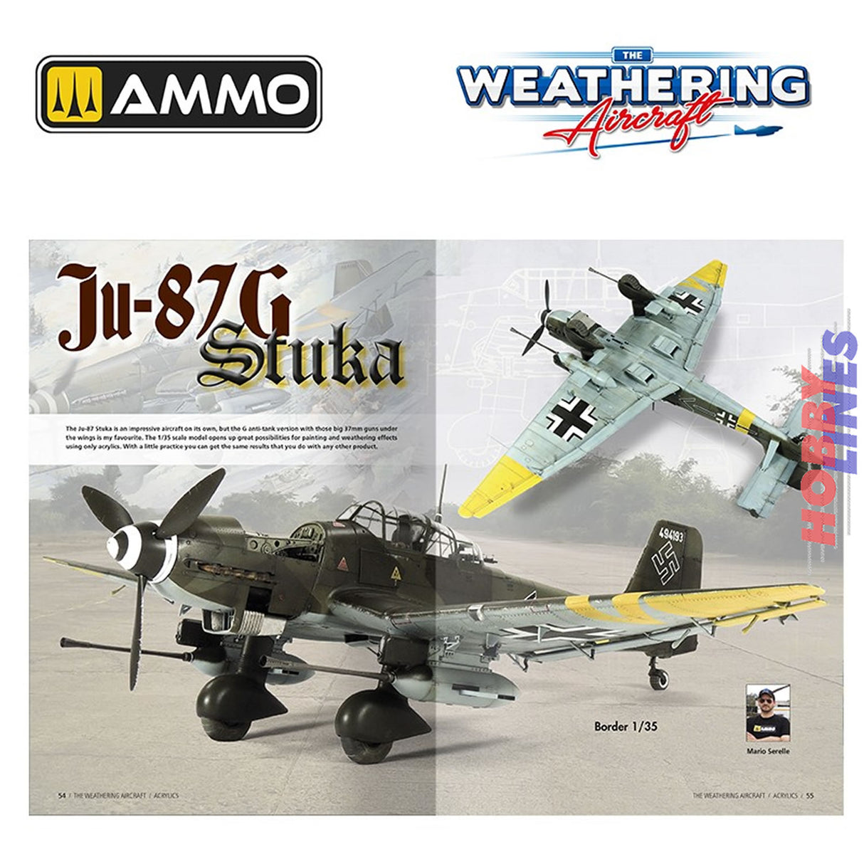 The Weathering Aircraft 25 - Acrylics - 64 Page Book | Ammo by Mig Jimenez | MIG5225