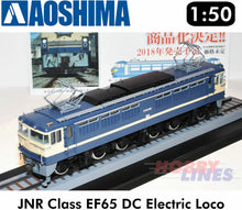 Load image into Gallery viewer, JNR Class EF65 Electric Locomotive 1;50 scale O gauge railways kit Aoshima 05342
