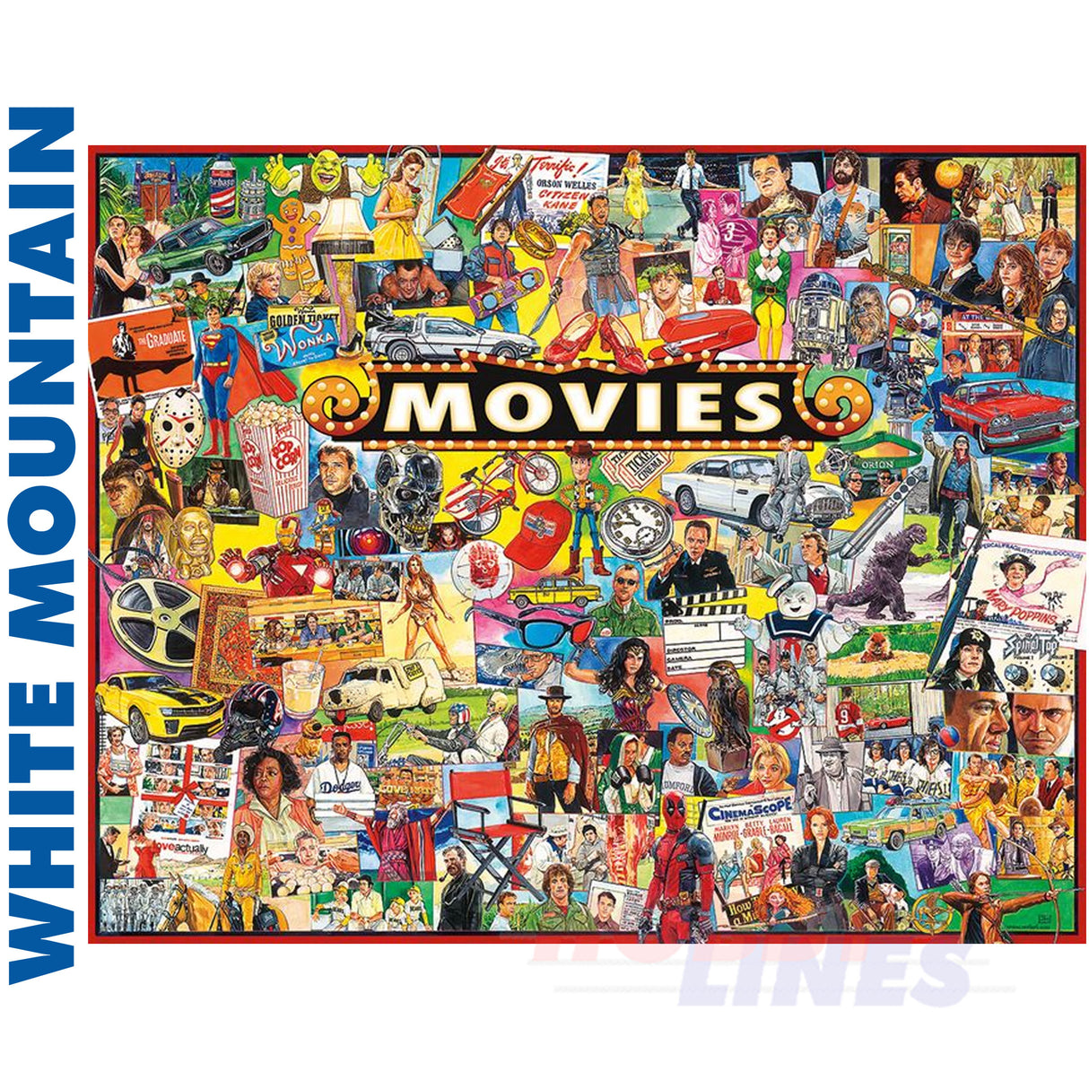 THE MOVIES 1000 PC jigsaw puzzle 1338