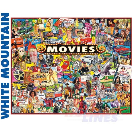 THE MOVIES 1000 PC jigsaw puzzle 1338