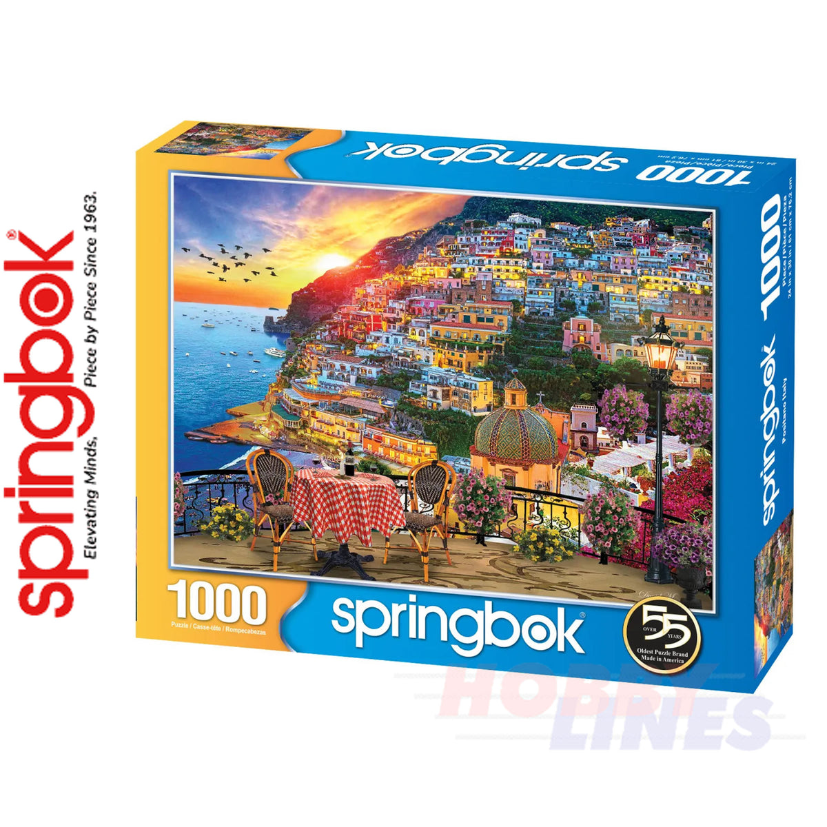 Positano Italy 1000 Piece Jigsaw Puzzle | Springbok | SB33-10898