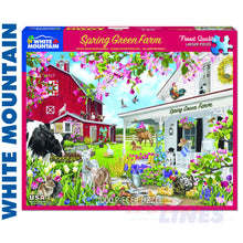 Load image into Gallery viewer, Spring Green Farm 1000 Piece JigsawPuzzle 1741
