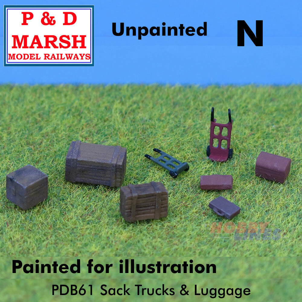 Sack Trucks and Luggage - Unpainted | P&D Marsh | B61