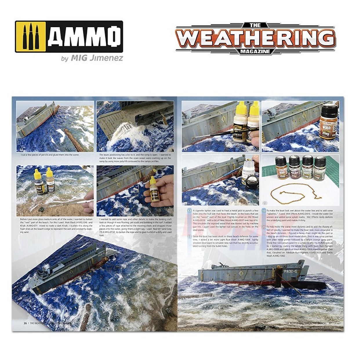THE WEATHERING MAGAZINE - Issue 31 Beach | Ammo by Mig Jimenez