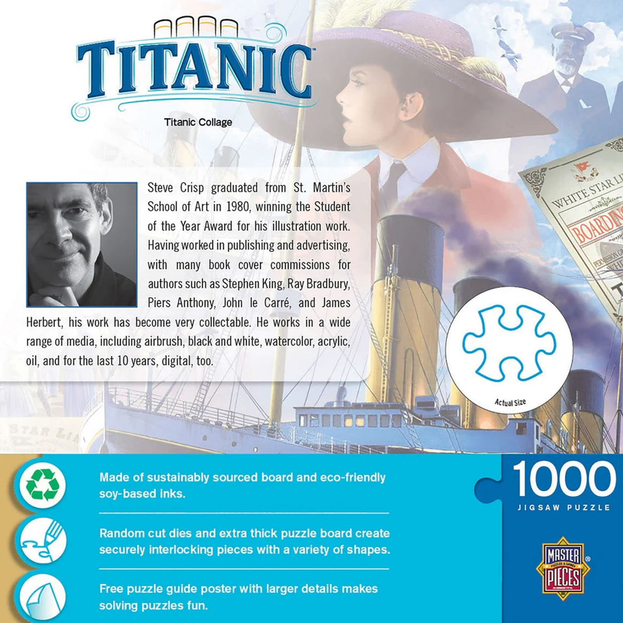 Titanic Collage 1000pc Jigsaw Puzzle | Masterpieces | 60344