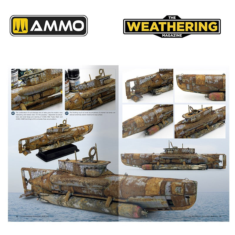 The Weathering Magazine - Issue 38 Rust 2.0 (English) | Ammo by Mig Jimenez | MIG4537
