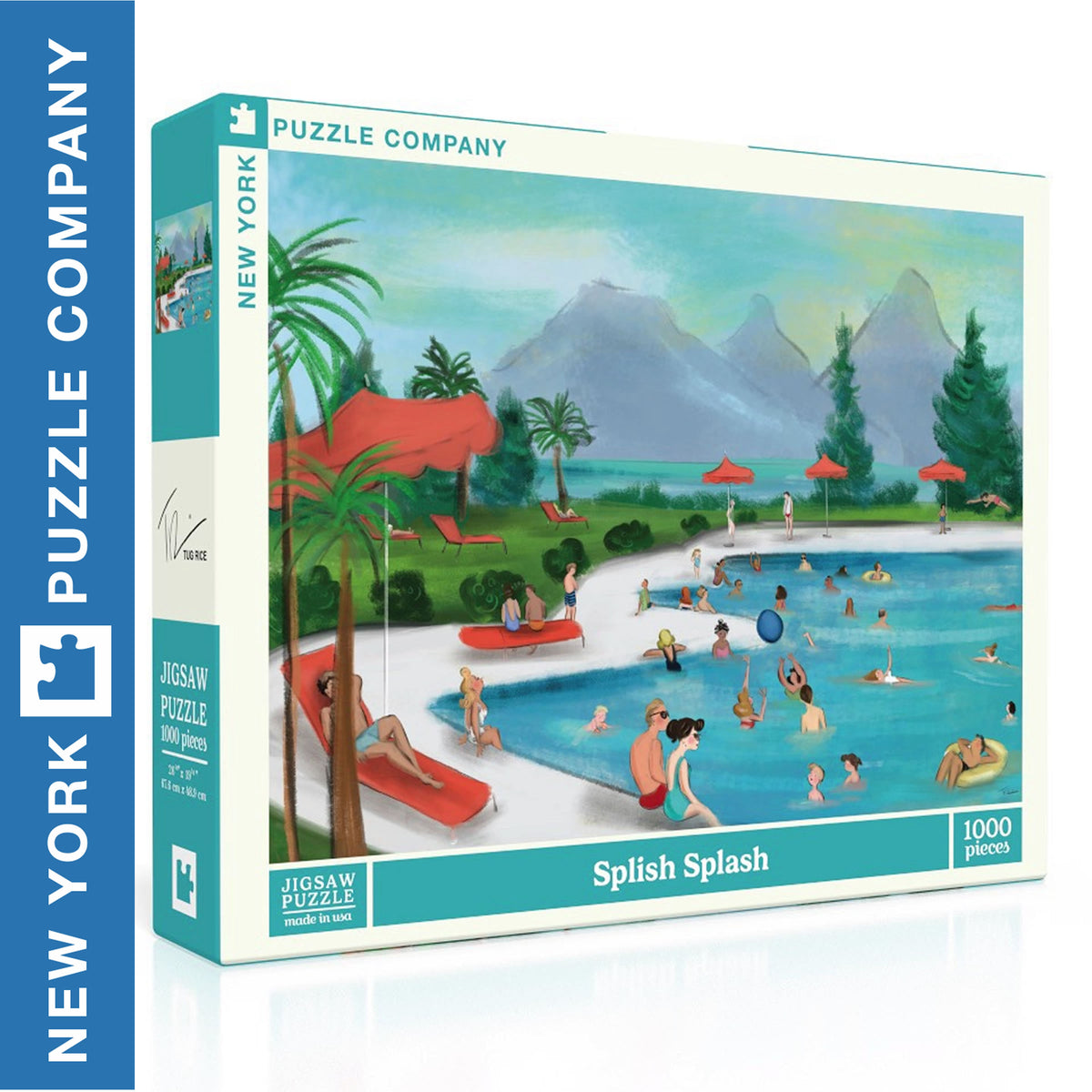 Splish Splash - 1000pc Puzzle | New York Puzzle Company | NPZTR2645