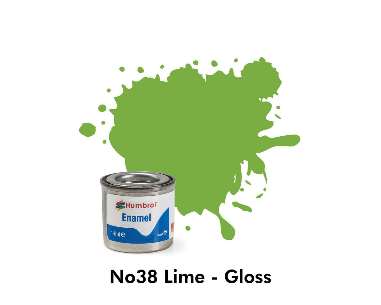 Enamel Tinlets No 38 Lime Gloss