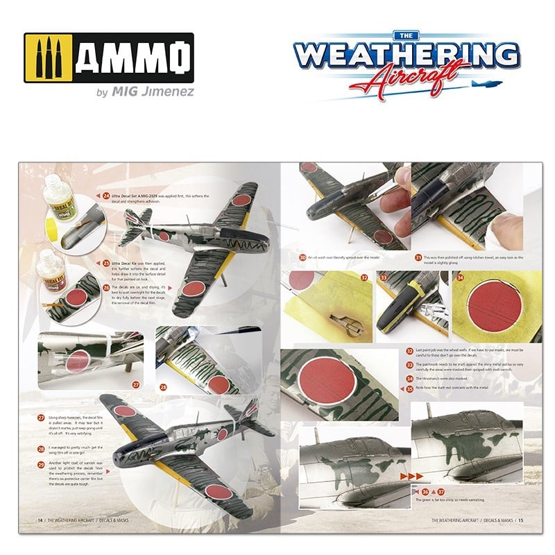 DECALS & MASKS THE WEATHERING AIRCRAFT MAGAZINE Issue 17 | Ammo by Mig Jimenez