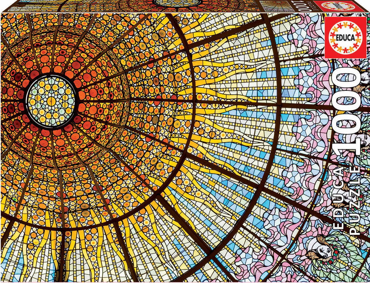 Palace Of Catalan Music 1000 Piece Jigsaw Puzzle | Educa | 19256