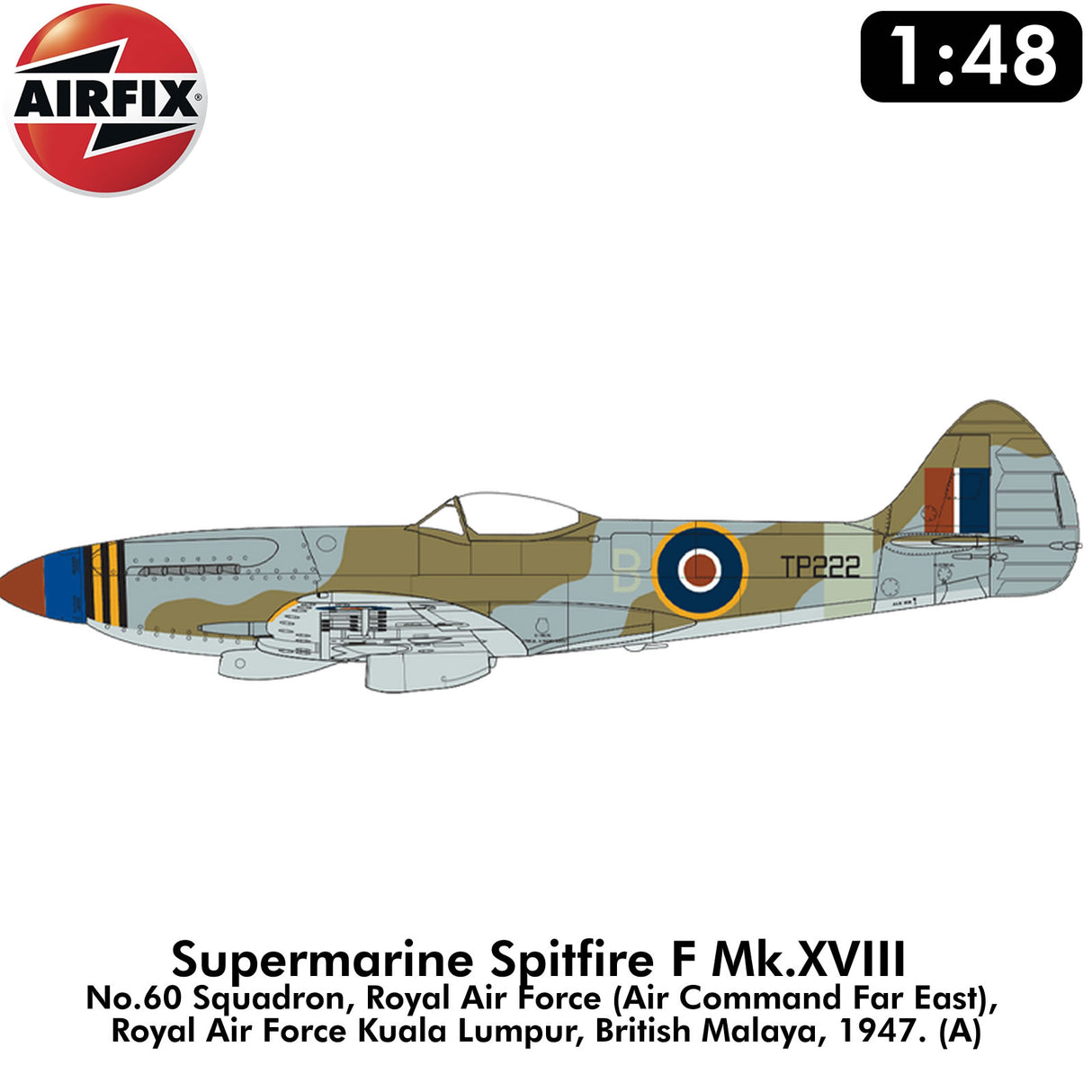Supermarine Spitfire F Mk.XVIII - Model Kit | Airfix | A05140