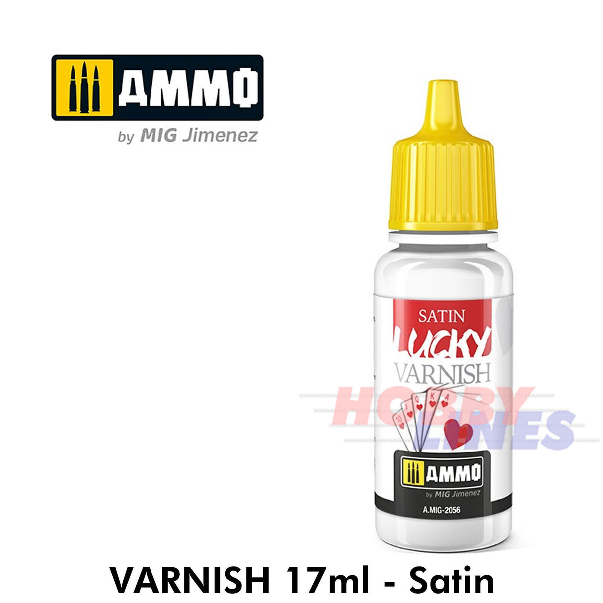 VARNISH Ultra-Matt/Matt/Satin/Glossy 60/17ml Full Range AMMO By Mig Jimenez