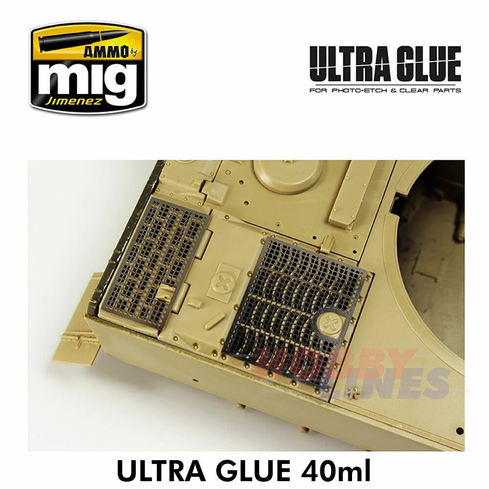 Ultra Glue for Etch Clear Parts and More - Matt Acrylic | Ammo by Mig Jimenez | AMIG2058